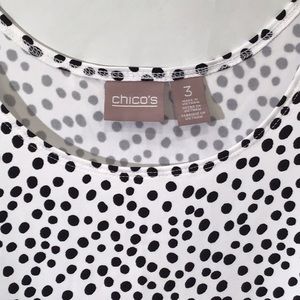 Chico's Tops - Chico’s Polka Dot Tank Size 3 Chico's Tops - Chico’s Polka Dot Tank Size 3
